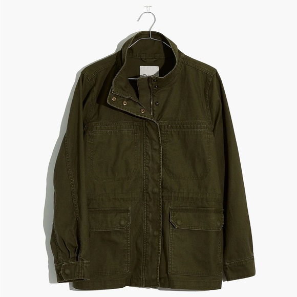 Madewell Dispatch Jacket Army Green Small - Picture 5 of 9